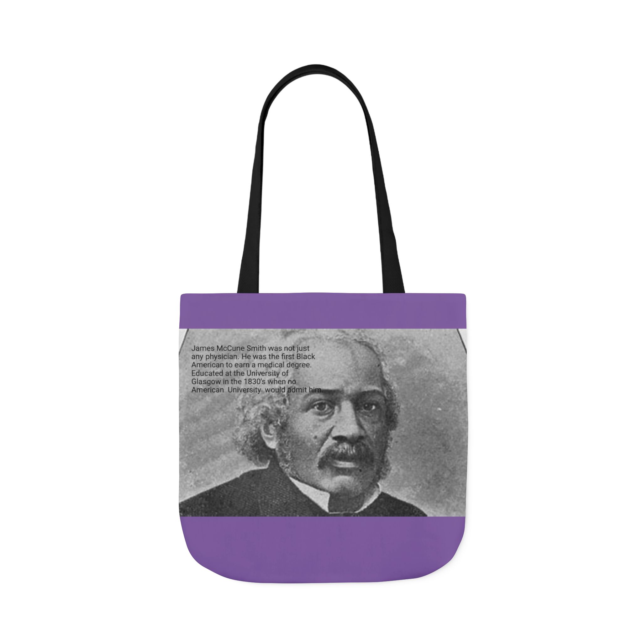 Cotton Canvas Tote Bag Dr. James McCune Smith - Image 45
