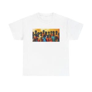 Cultural Unity Unisex Heavy Cotton Tee - Art Inspired Graphic Shirt