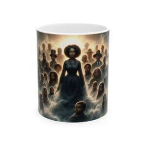 Ceramic Mug, (11oz, 15oz) A Tribute to Black History & Strength.