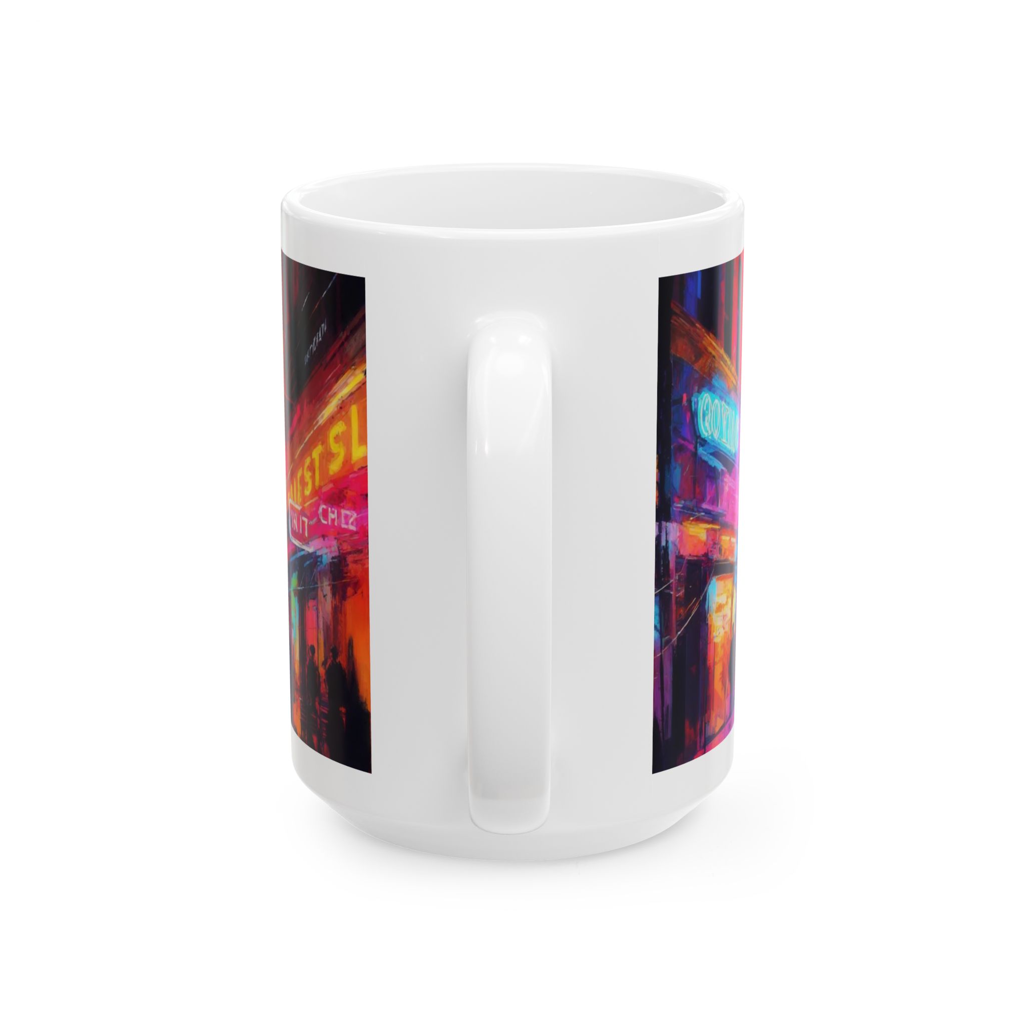 Vibrant Dance Ceramic Mug, Colorful Coffee Cup, Urban Art Mug, Gift for Dancers, Unique Drinkware, Inspirational Mugs - Image 11