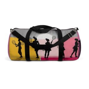 Stylish Tennis Duffel Bag - Perfect for Sports & Fitness Enthusiasts