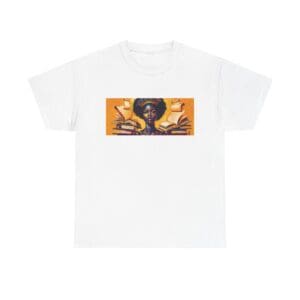 Artistic Unisex Heavy Cotton Tee - Unique Graphic Design