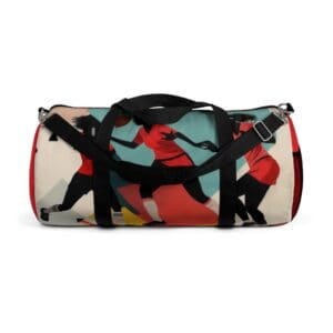 Sporty Dance Duffel Bag - Stylish Gym Gear for Active Lifestyles
