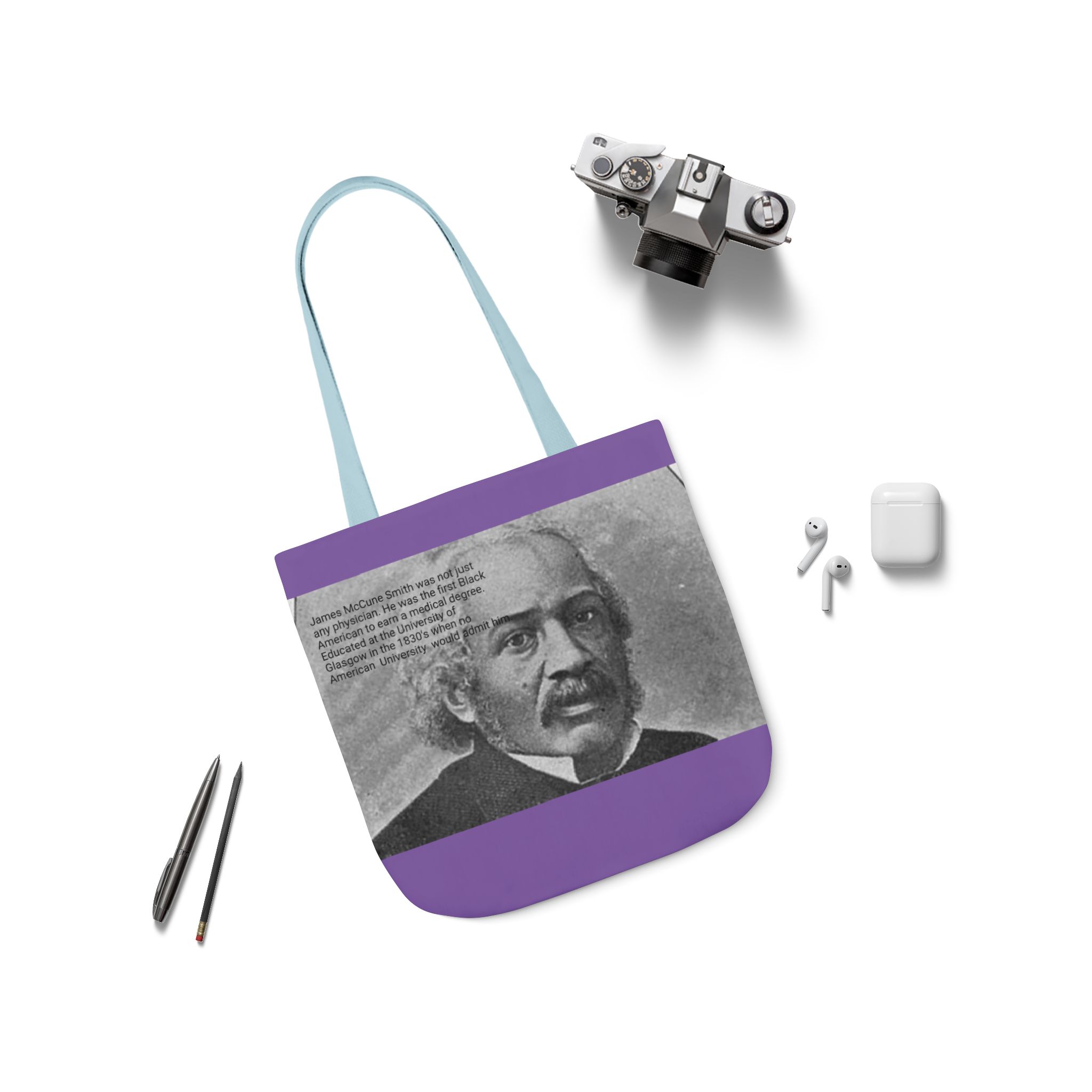 Cotton Canvas Tote Bag Dr. James McCune Smith - Image 11