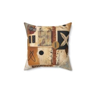 Abstract Art Decorative Throw Pillow - Modern Home Accent Bold Design, Unmatched Comfort