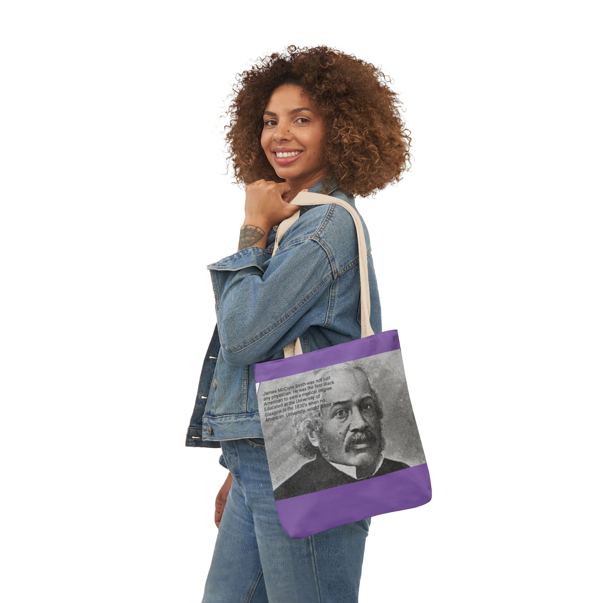 Cotton Canvas Tote Bag Dr. James McCune Smith - Image 4